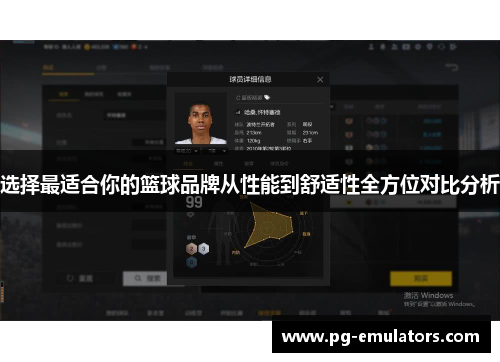选择最适合你的篮球品牌从性能到舒适性全方位对比分析